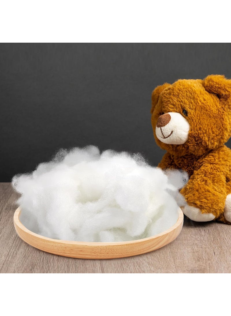 CROZYTONE Teddy Bear Stuffing Toy Stuffing 1 Kg Polyester Synthetic Cotton Filling for Cushion Teddy Bear Toy Stuffing