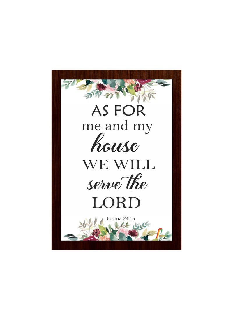 Printality Bible verse Wall Photo Frame Size 235 x 315 CM Hanging wall Photo frame Small Photo Frame verse photo frame Christians gifts thank giving scriptures verse photo frame FRMMIND007