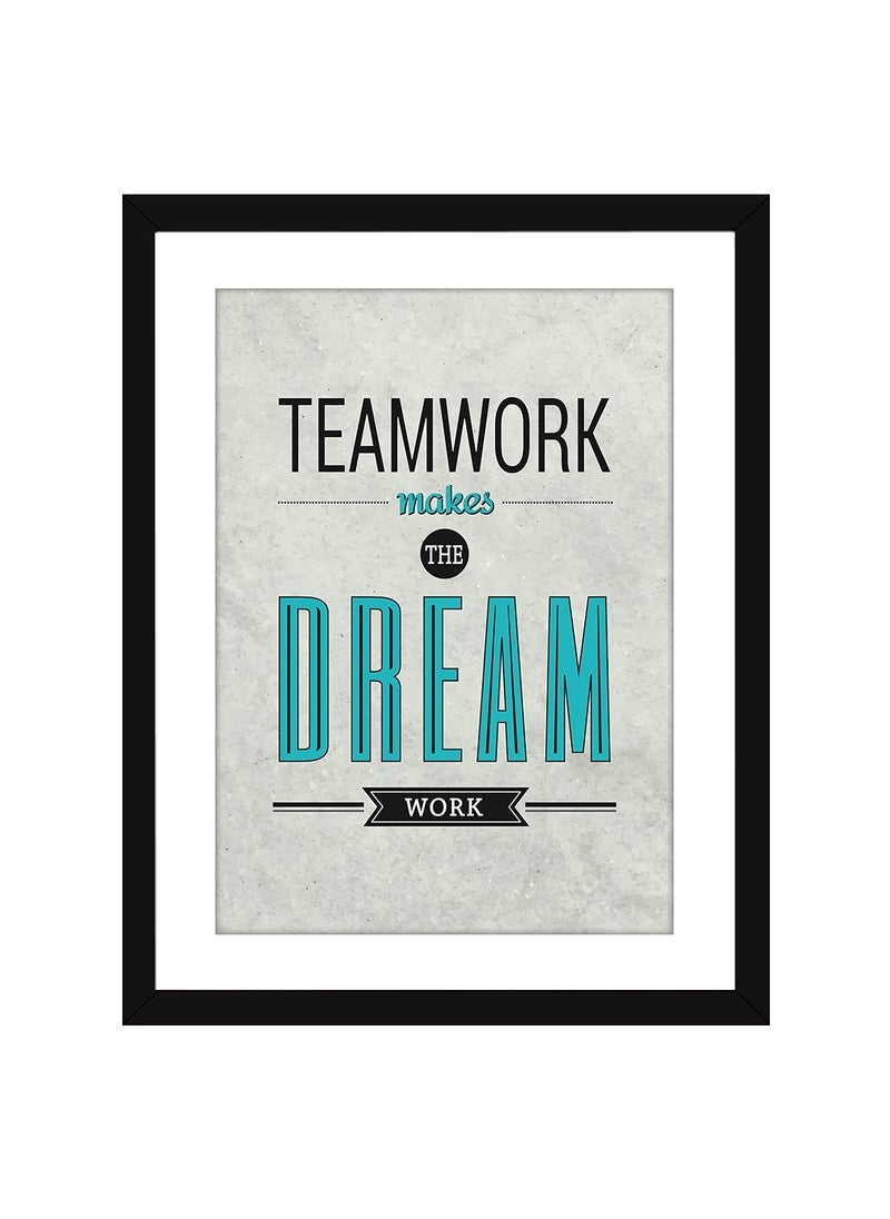 Chaka Chaundh Office quotes frames Team work business quotes frame Team Work office wall decor office interior office wall frame wall poster office office poster motivational office frame 136 X 106 Inches