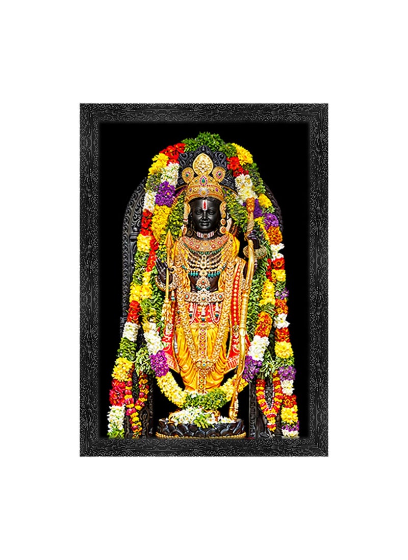 Dharvika Innovations Ayodhya ram lalla photo frame for home decorAyodhya ram mandir photo frames for wallRam darbar photo frame for wall decoration 51001 14x20 Inch Design 3