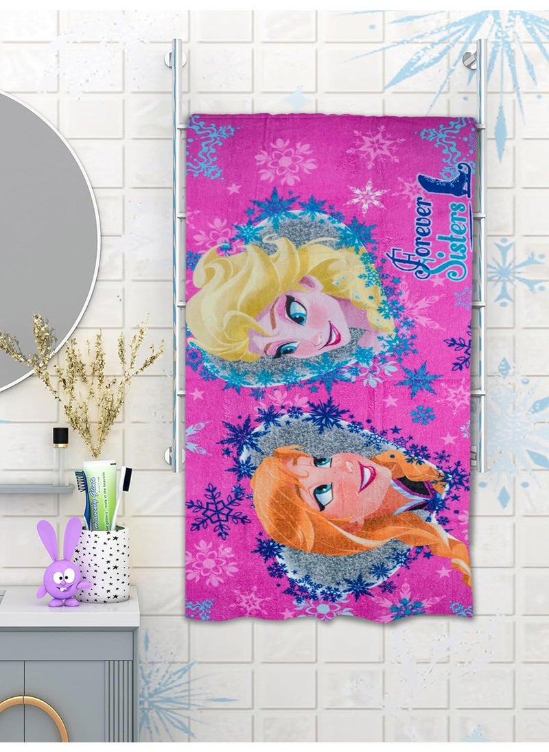 Athom Living Disney Frozen Kids Bath Towel 350 GSM 60x120 cm