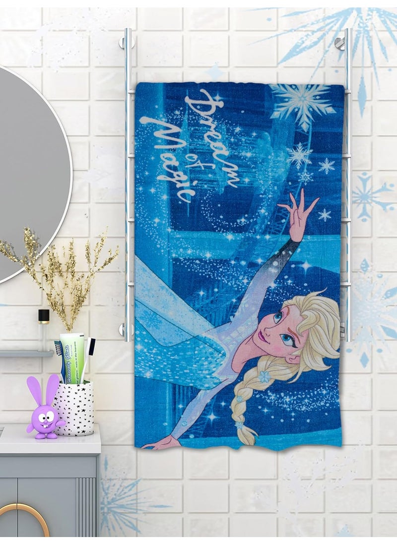 Athom Living Disney Frozen Kids Cotton Bath Towel 350 GSM 60x120 cm