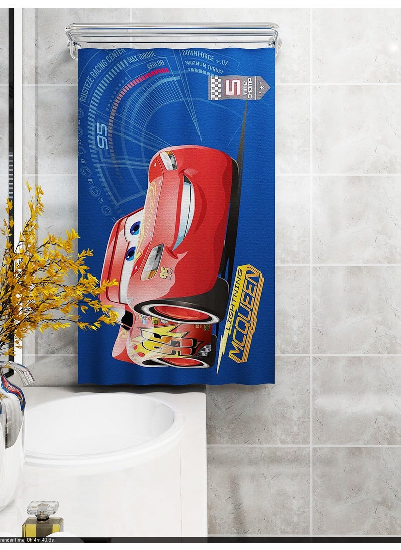 Athom Living Disney Blue 350 GSM 100 Cotton Kids Bath Towel 60x120 cm