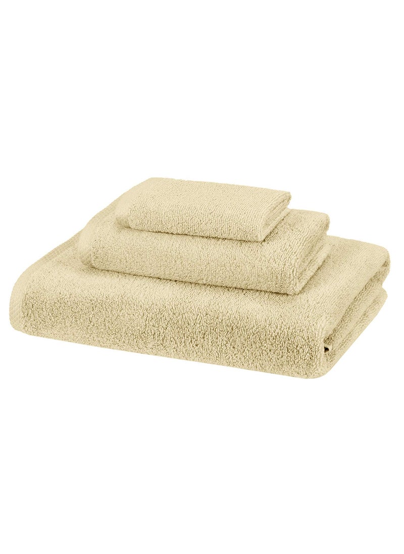 Talwar Home DcorPure Cotton QuickDrying 3Piece Towel Set Linen