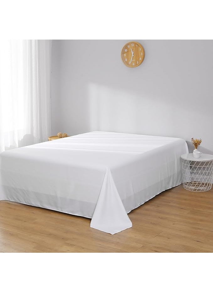 KUDIZE Disposable NonWoven Bed Sheet for Hospital Hotel Spa and Beauty Parlor White 63 84 Inch16002 21336 cm Pack of 100