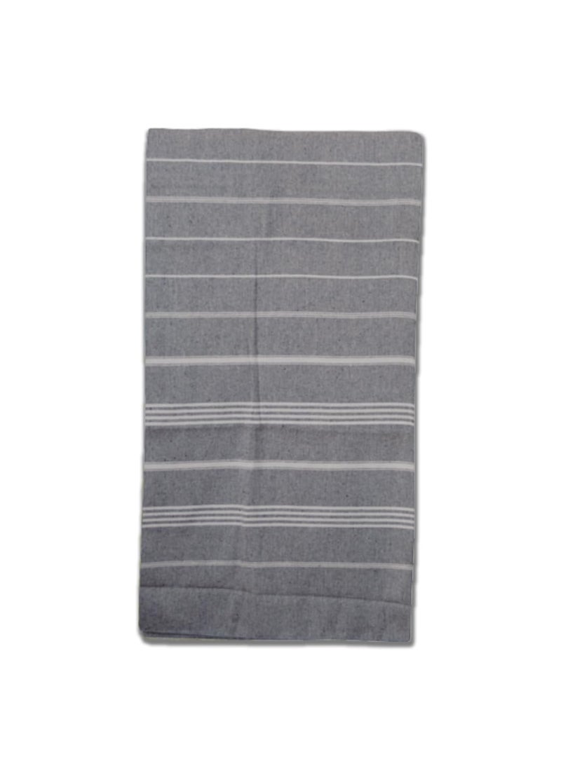 Athom Living Xtra Large Premium Cotton Bath Towel 90x180cm Pack of 1 Grey Color