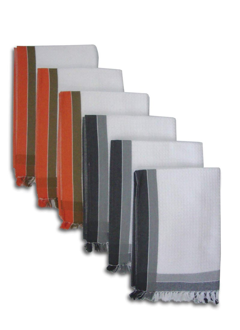 Athom Living Light Weight Cotton Premium Bath Towel 75x150 cm Multi8