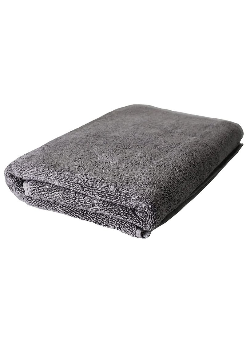 The Better Home Bamboo Towels For Bath 27x54 inches 450gsm Microfiber Towel Extra Soft Absorbent Bath Towels Large Bath Towel For Men Quick Dry Towel AntiOdour AntiBacterial Grey