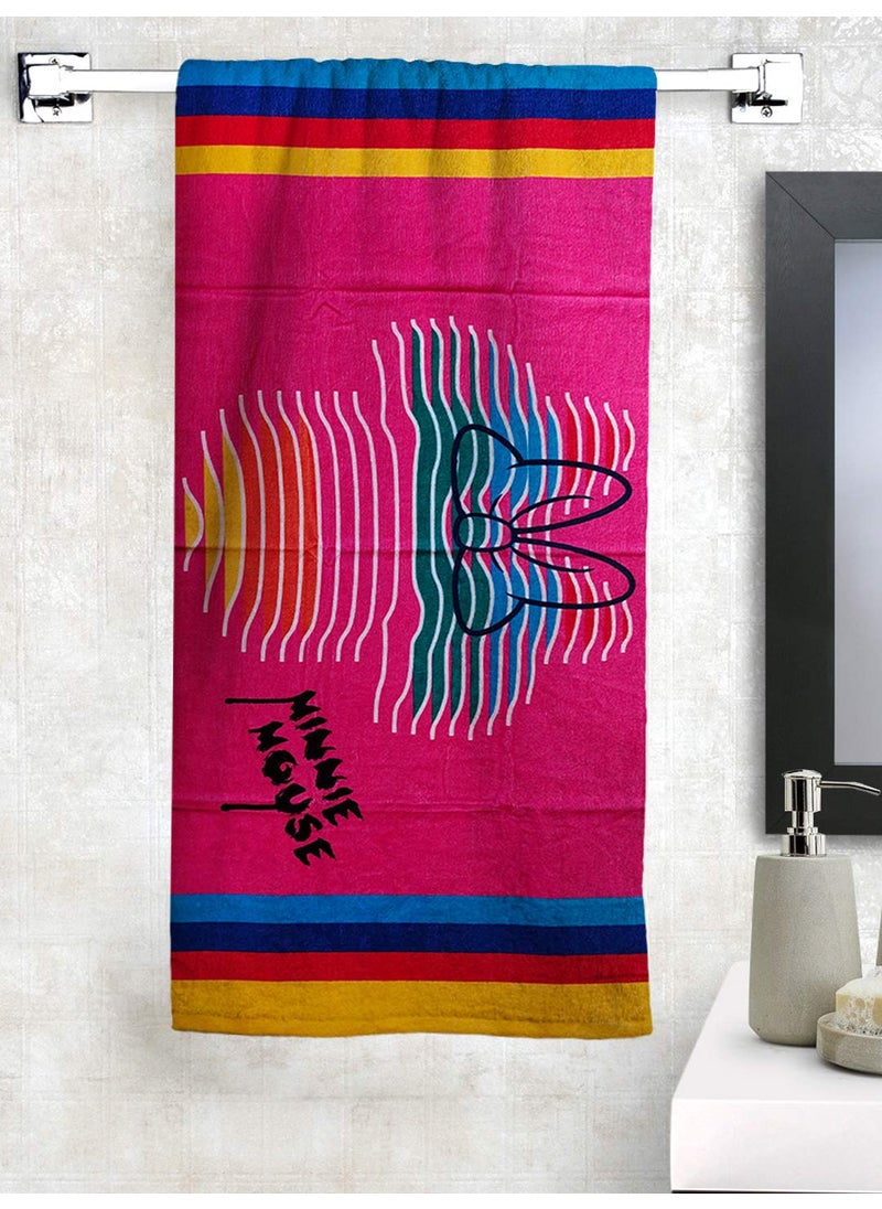 Athom Living Disney Minnie Large Bath Towel 300 GSM 75x150 cm