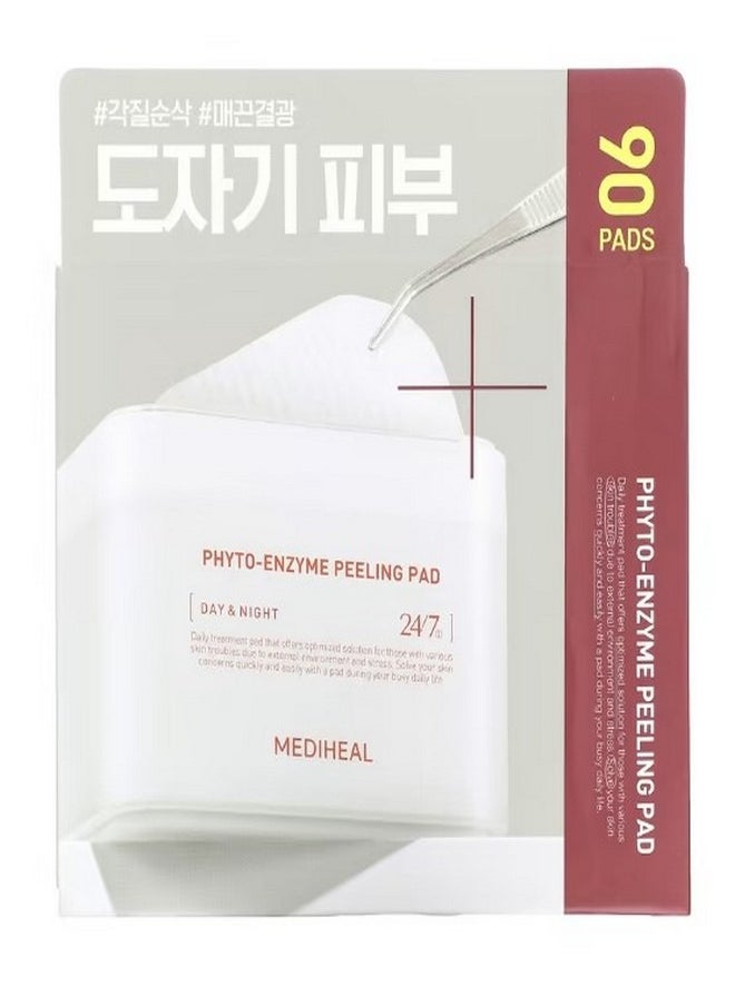 Phyto Enzyme Peeling Pad Day and Night 90 Pads 6.76 fl oz 200 ml