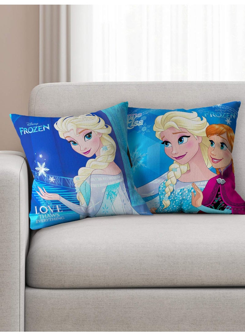 Athom Trendz Disney Frozen Kids Filled Cushion Pack of 2 Multicolour