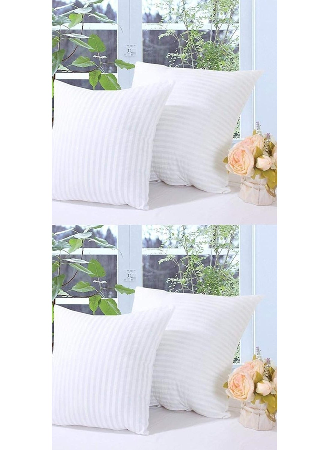 JDX Soft Quality Premium Hotel Quality Bombay Dyening Cushion Set of 418X18 Inches