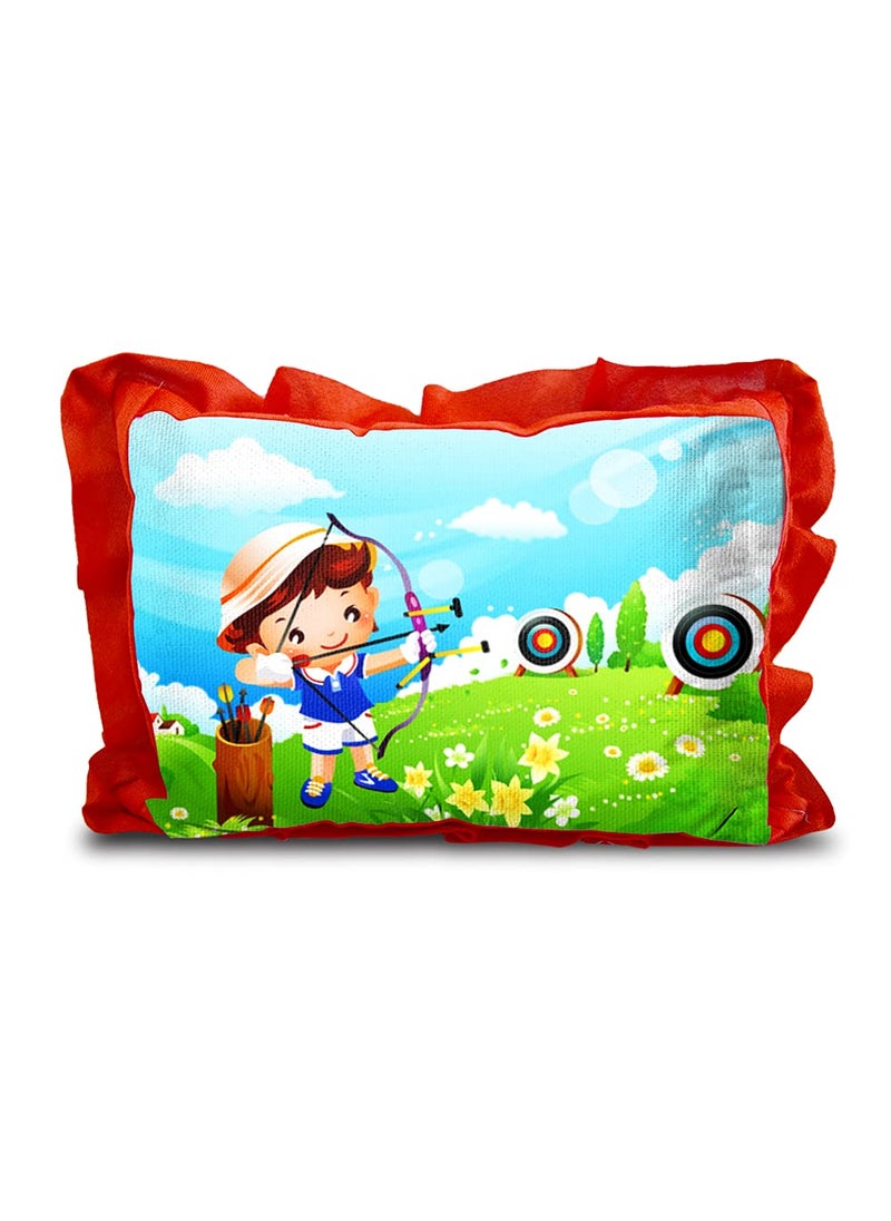 MUKESH HANDICRAFTSPolyester Pillow 14 x 20 inches Multicolour