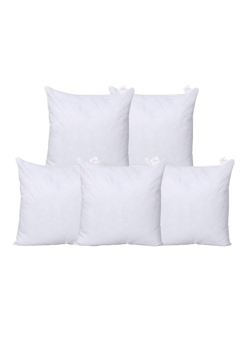 Homecrust Cushion fillers Set of 5 pcs 20 x 20 inchCushion Pillows