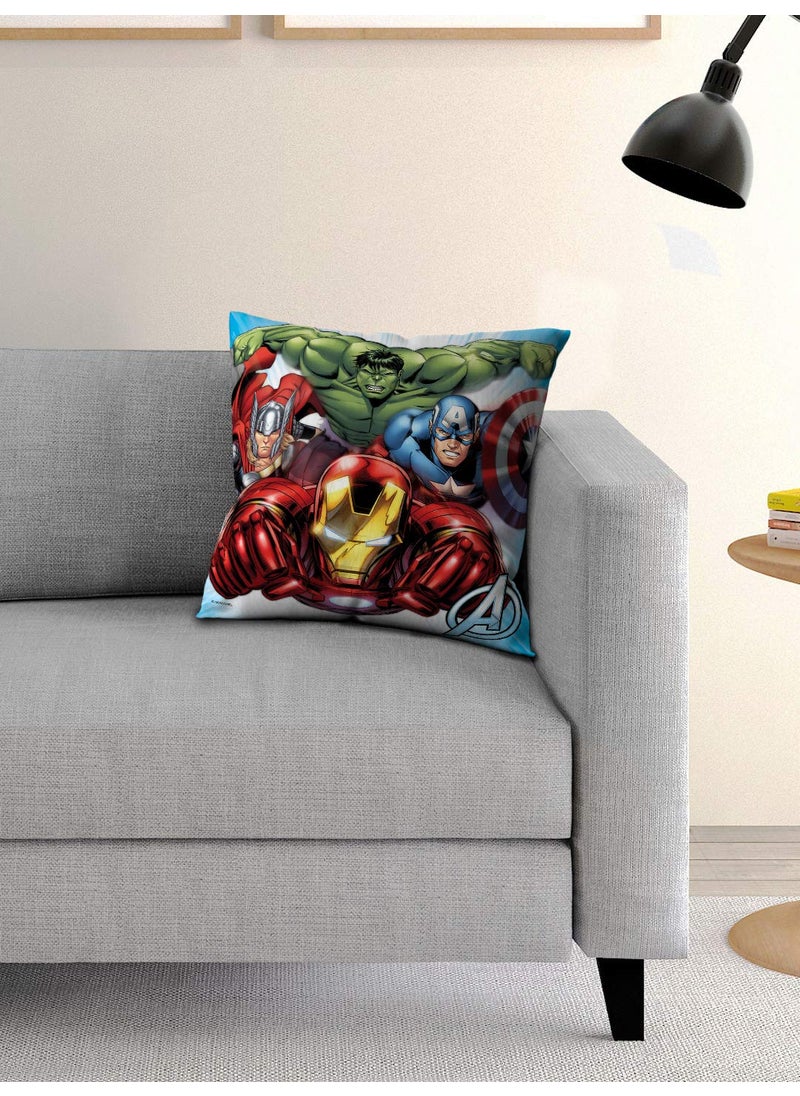 Marvel Avengers Filled Cushion with Cover 40x40 cm