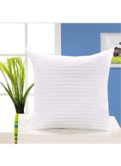 JDX Soft Fiber Bombay Dyening White Cushion 26X26Inches Set of 1