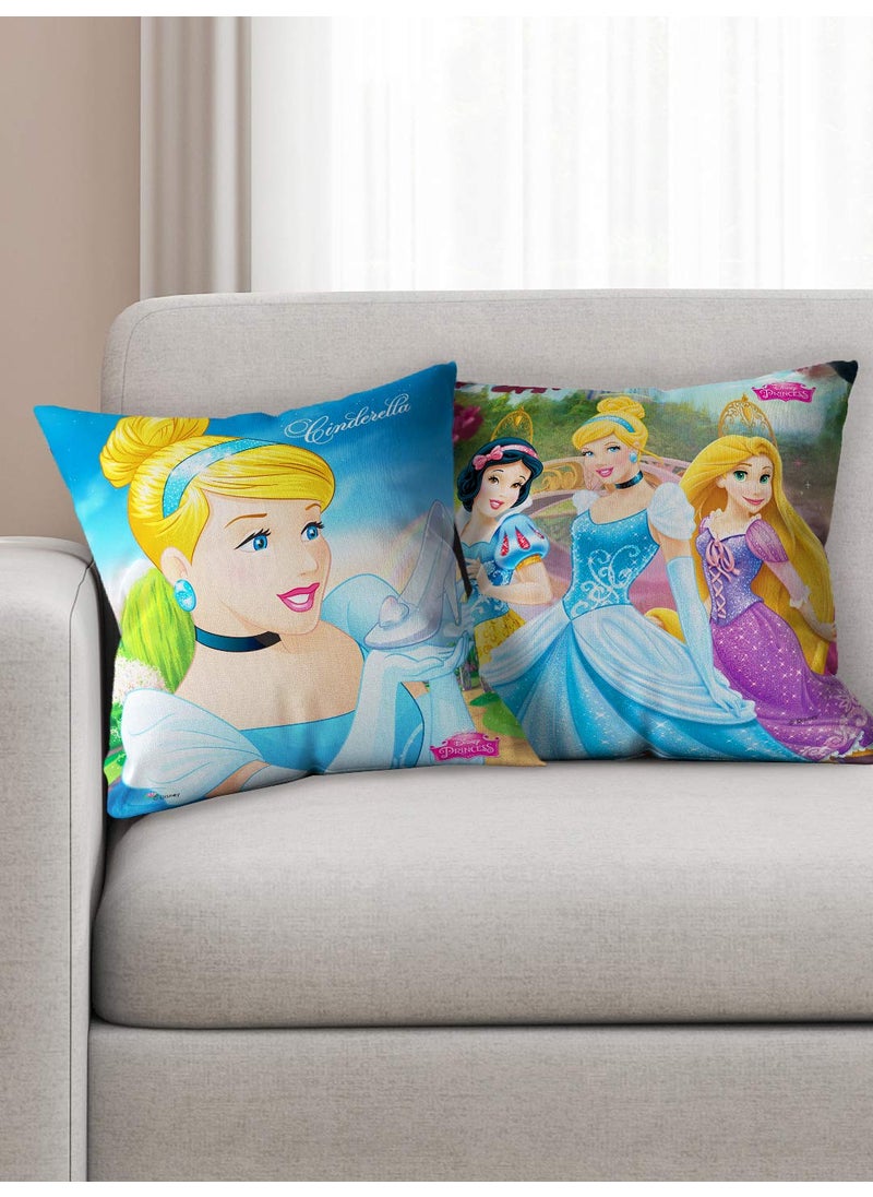 Athom Living Disney Kids Filled Cushion Pack of 2 Multicolour
