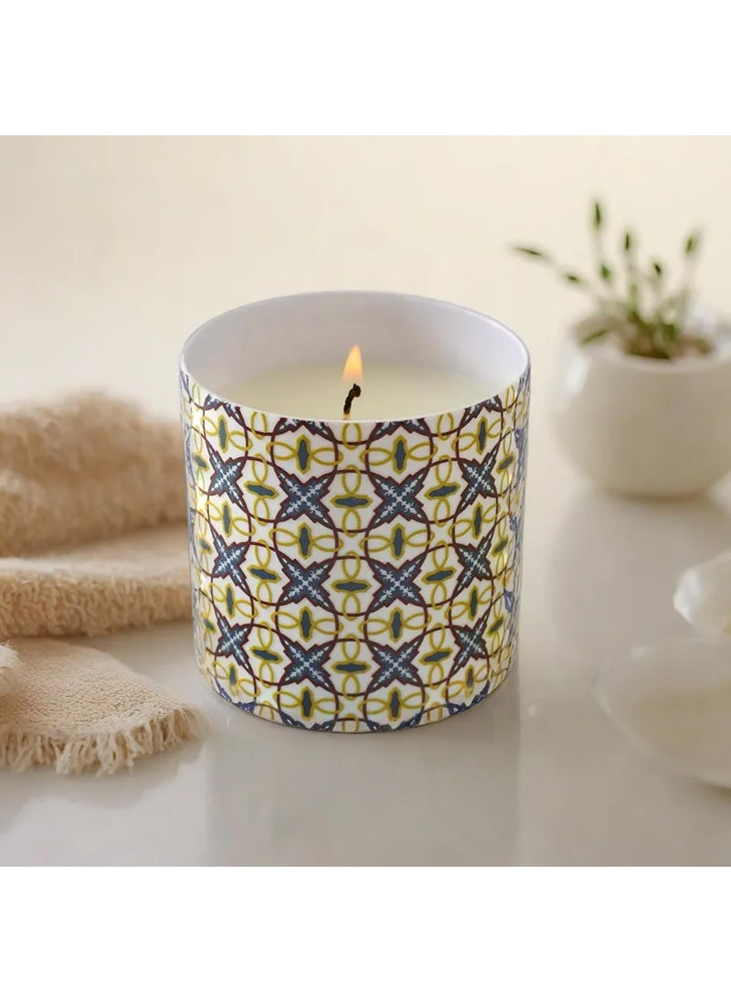 The Better Home Scented Candles For Home Dcor 46Hrs Burn Time Teak Wood Aroma Scented Candles for Bedroom Reusable Ceramic JarHome Dcor ItemsDiwali Decoration Items For Home Dcor Diwali Gifts