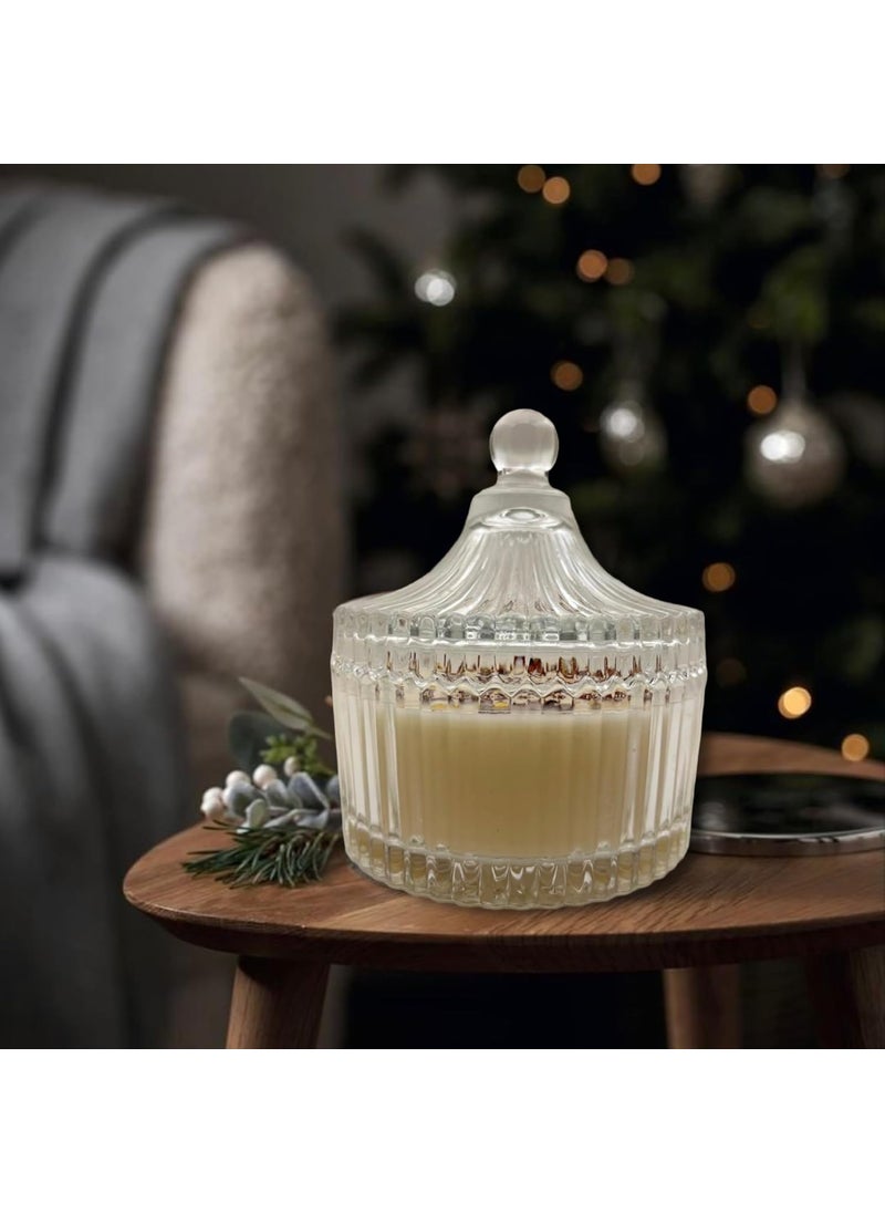 Earthly Edges Gardenia Bloom Jar Scented Candle Rich Floral Fragrance Premium Aromatherapy Experience LongLasting Burn Perfect for Luxurious Home Decor Thoughtful Gifting