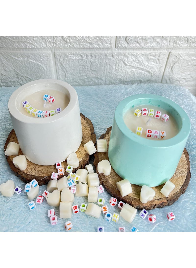 Polka Dots Secret Message Scented Candle Hidden Message 15 Hrs Burn time Read Instructions