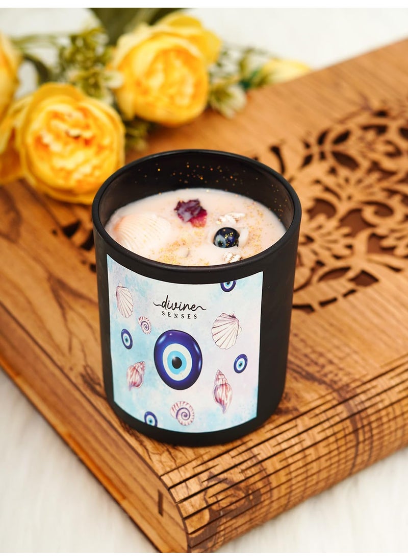 Divine Senses Scented Candles Aromatherapy Meditation Manifestation Candles Natural Soy Wax Hand Poured 40 Hours Burning time Scented Candles for Home Decor Gifting