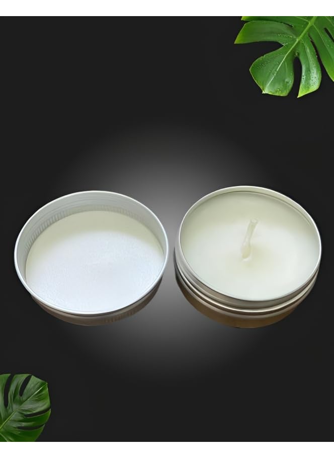 Silver Martini Liquid Massage Candles Coffee Cocoa Scented LongLasting Fragrance for Home Bathroom Bedroom Living Room Dining Room More Up to 40 Hours Gift