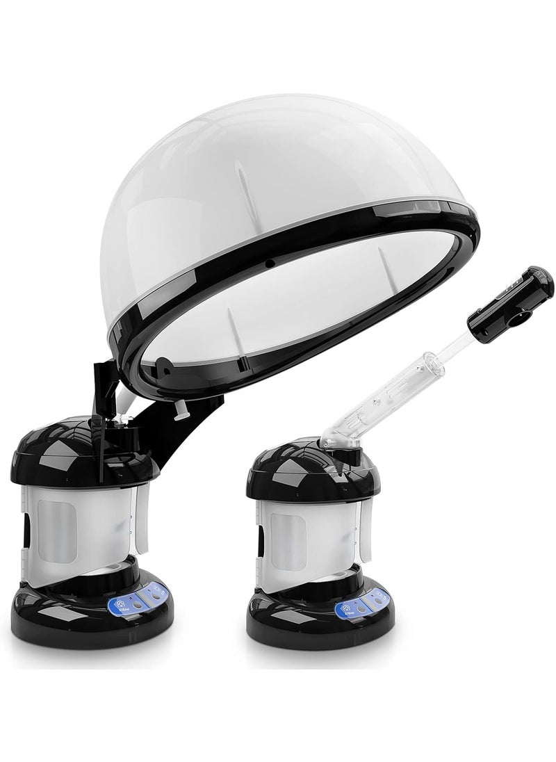 Hair Steamer Kingsteam 2 in 1 Ozone Facial Steamer, Design for Personal Care Use at Home or Salon Barber
