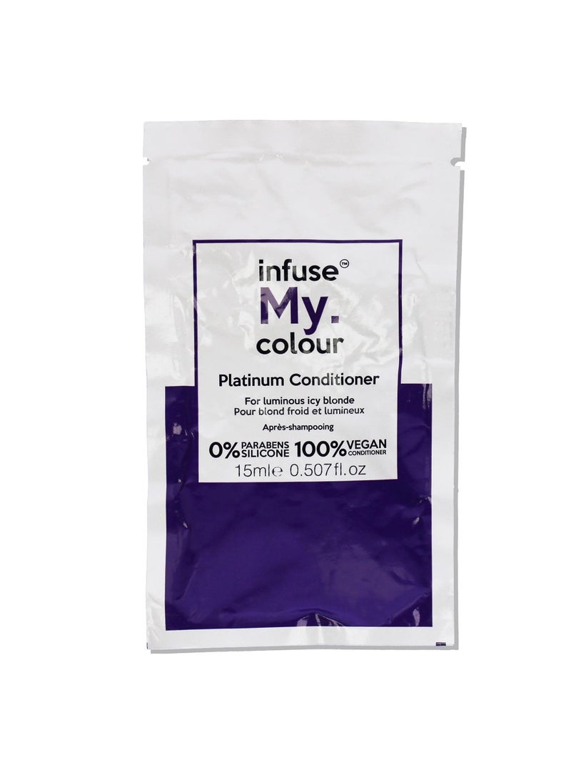 infuse my. colour Platinum Conditioner Unisex 15 ml