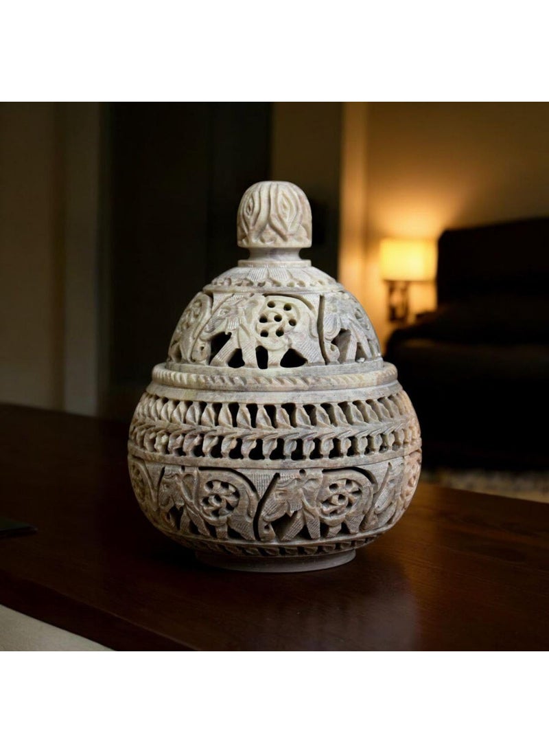 Pooja Creation Store Handmade Tea Light Holder for Votives Perfect for Creating a Warm Ambience in Any Space Ideal for Home Dcor Weddings Parties Outdoor