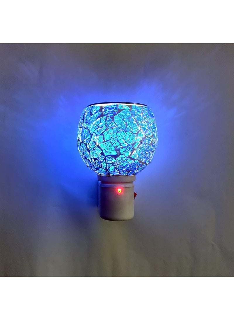 Empresa Multipurpose Ceramic Electric Incense Burner Kapoor Dani with Night Lampkapurdani Bakhoor Dani Essential Oil Diffuser Aroma Diffuser with OnOff Switch Ceramic Incense Holder