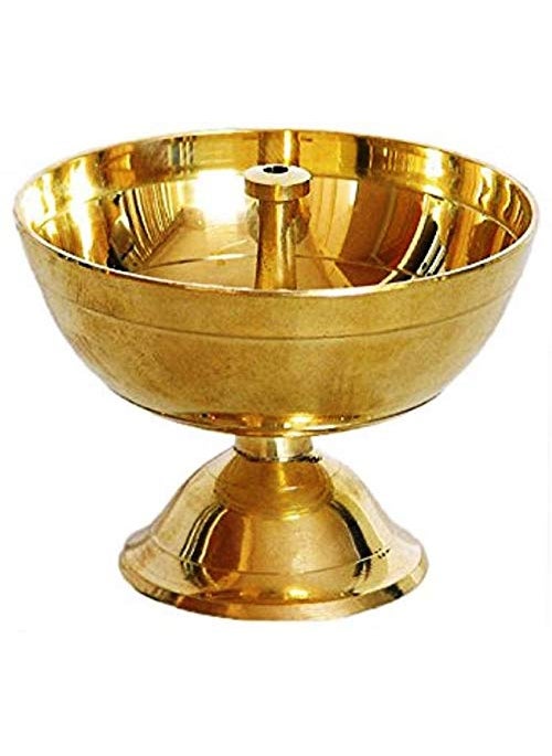 Bartan Star Brass Akhand Diya 450ml