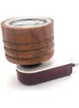 KG Enterprise Multipurpose Electric Direct Plugin Mini Wooden Incense Bakhoor Burner Kapoor Dani Camphor Diffuser for Fragrance Positive Energy Pooja