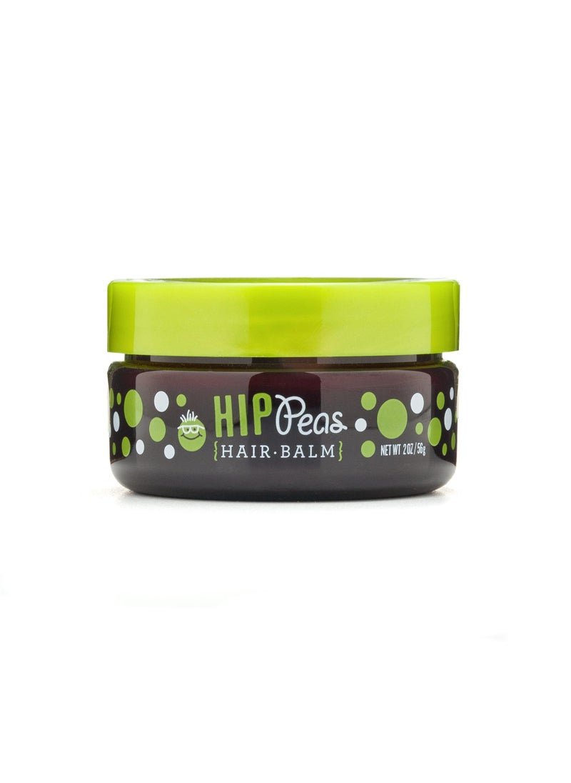 Hip Peas Natural Hair Styling Balm/Gel/Pomade - Light Hold, 2 oz jar
