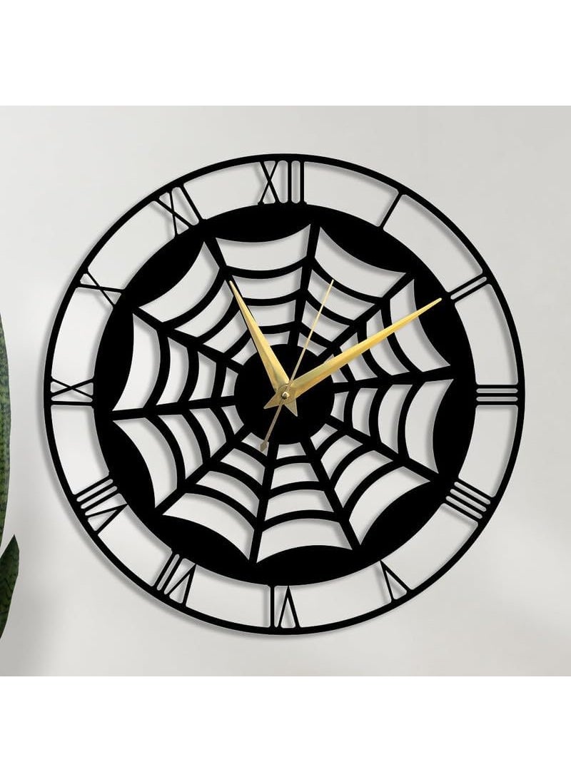 Reyox Material Metal Wall Clock Big Size Wall Clock Modern Clocks for Living Room Stylish Wall Clocks for Home Antique Big Size Modern Wall Watch for Home DecorBlack40 cm DA63