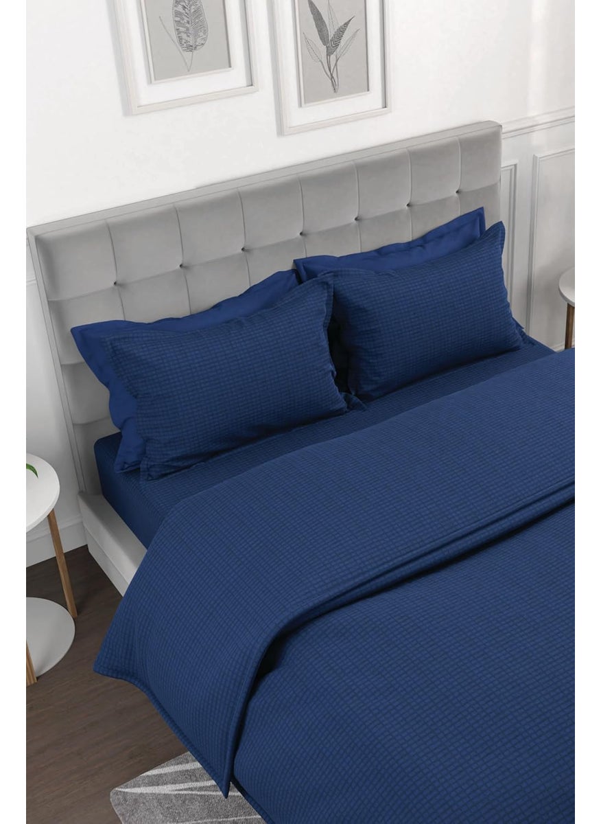 BOUTIQUE LIVING Tinted Hues 100 Cotton 500TC King Size Blue