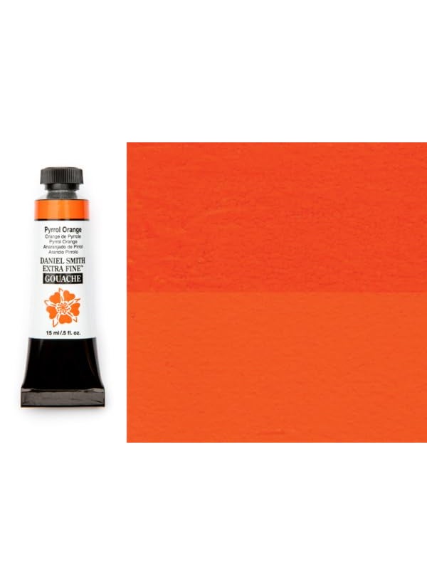 DANIEL SMITH EXTRA FINE GOUACHE COLOR 15ML Pyrrol Orange