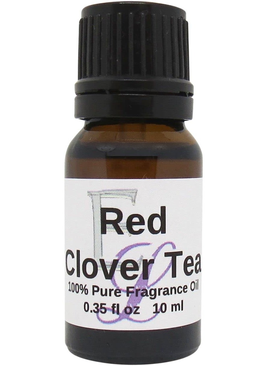 Red Clover Tea Fragrance Oil by Eclectic Lady, 10 ml Premium, Long Lasting Diffuser Oils, Aromatherapy