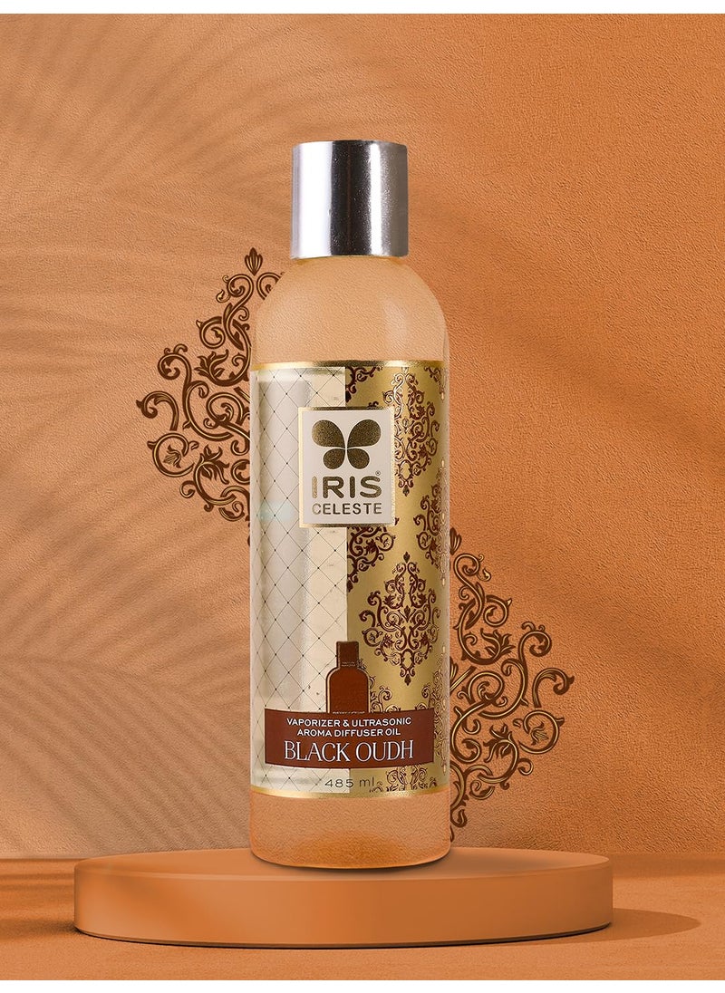 Iris Celeste Fragrance Vaporizer oil Fragrance Black Oudh 485ml