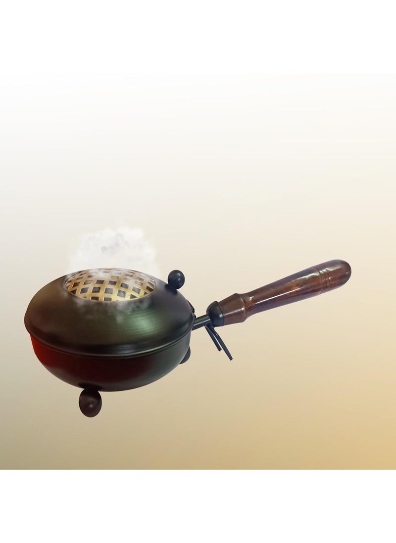 KBV Iron Dhoop Dani Loban Dani Sambrani Dhoop Dani Stand Holder Dhuna Dhup Dani for DhunaDhoop Burner Kapoor Dani Bakhoor Dani for Home Office