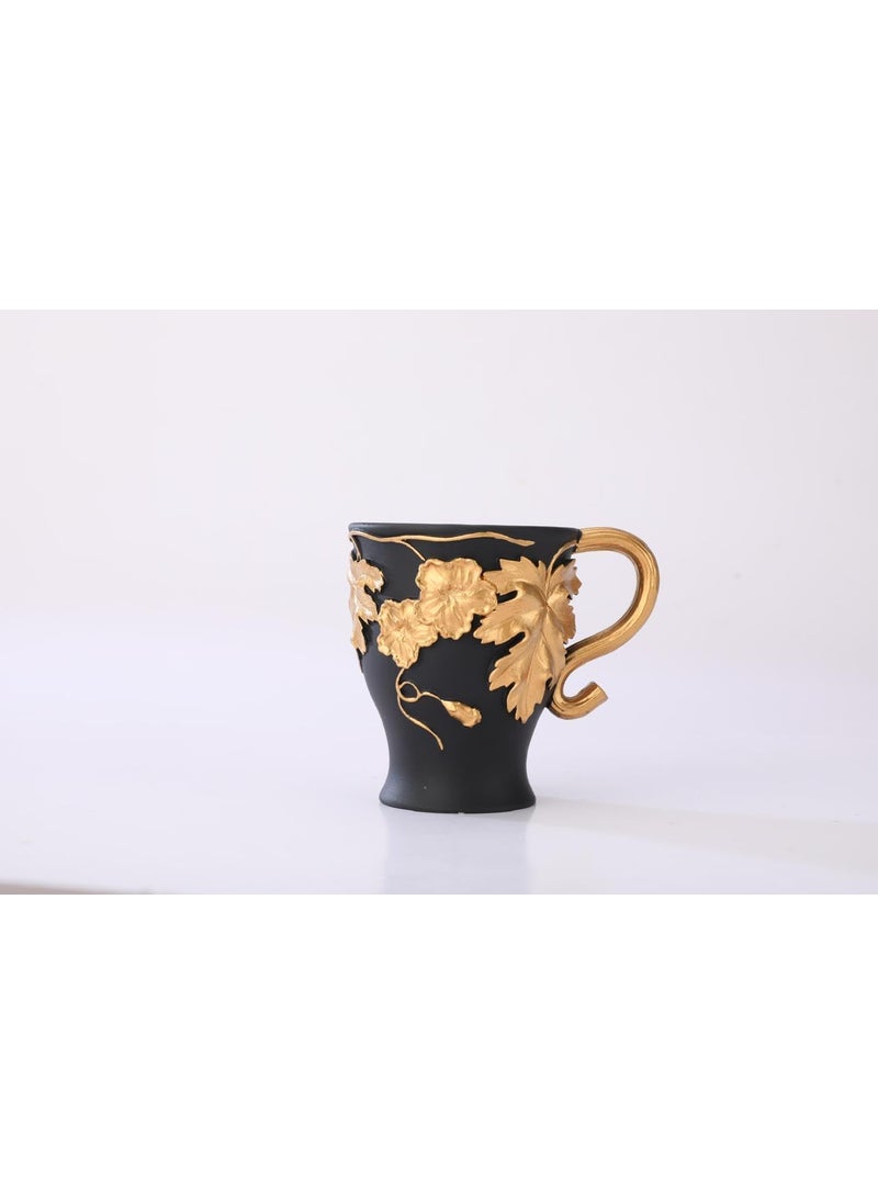 Dratal Resin Cup Shape Incense Burner Backflow Censer for Sticks Coils Cones Ideal for Meditation Yoga and Home Decor DT03