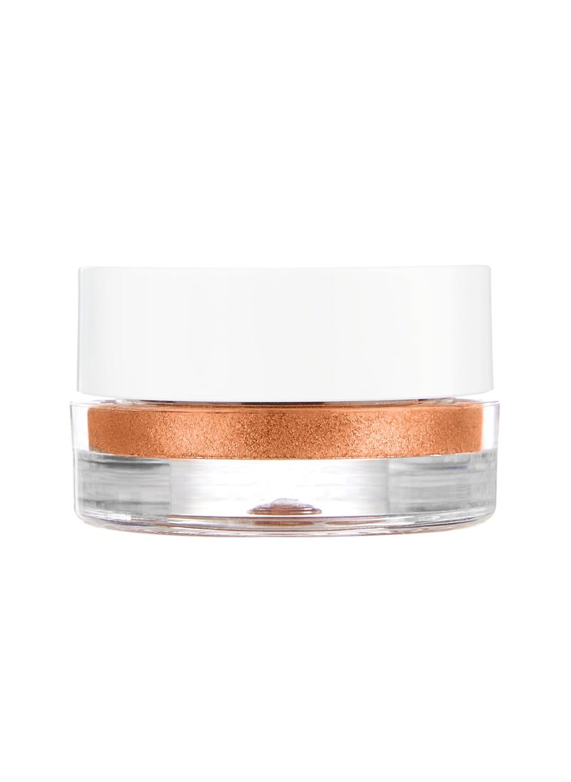 FLOWER BEAUTY By Drew Barrymore Chrome Crush Eyeshadow - Gel Powder + Buildable Formula - Shimmer + Glitter - Eyeshadow Topper (Copper)