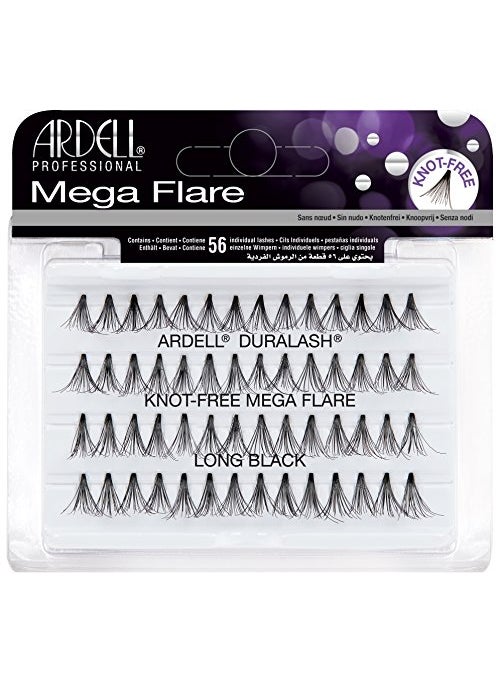 Ardell Mega Flare  KnotFree  Long Black