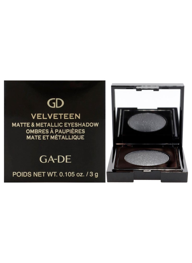 GA-DE Velveteen Metallic Eyeshadow Mono, 198 - Pearl Infused, Shimmer Eye Makeup - Silky-Soft, Densely Pigmented, Seamless Blend - 0.105 oz