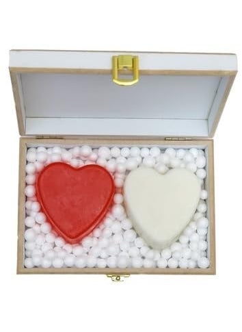 Ekaiva Organics Love Lush Romantic Scented Heart in Royal White Box