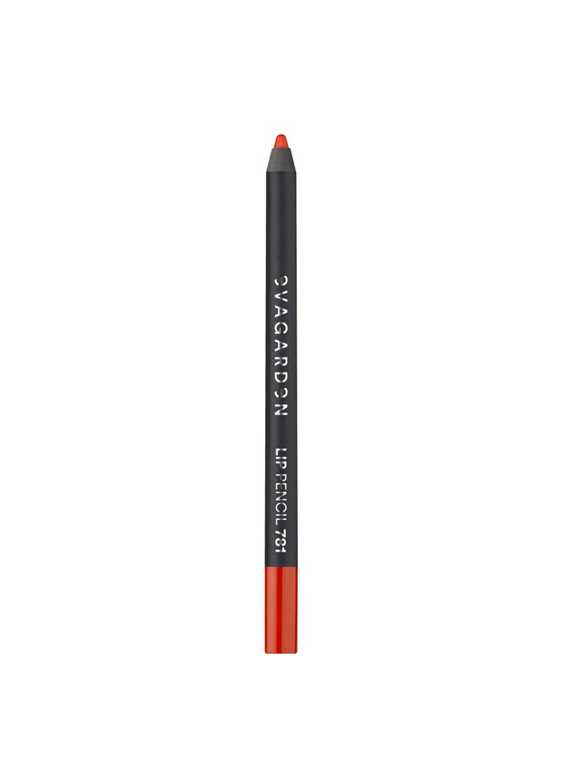 EVAGARDEN Superlast Lip Pencil - Long-Lasting and Semi-Permanent - Essential for Defining and Enhancing - Maintains Grip of Other Formulas - No-Transfer Color - 781 Cold Kiss - 0.07 oz