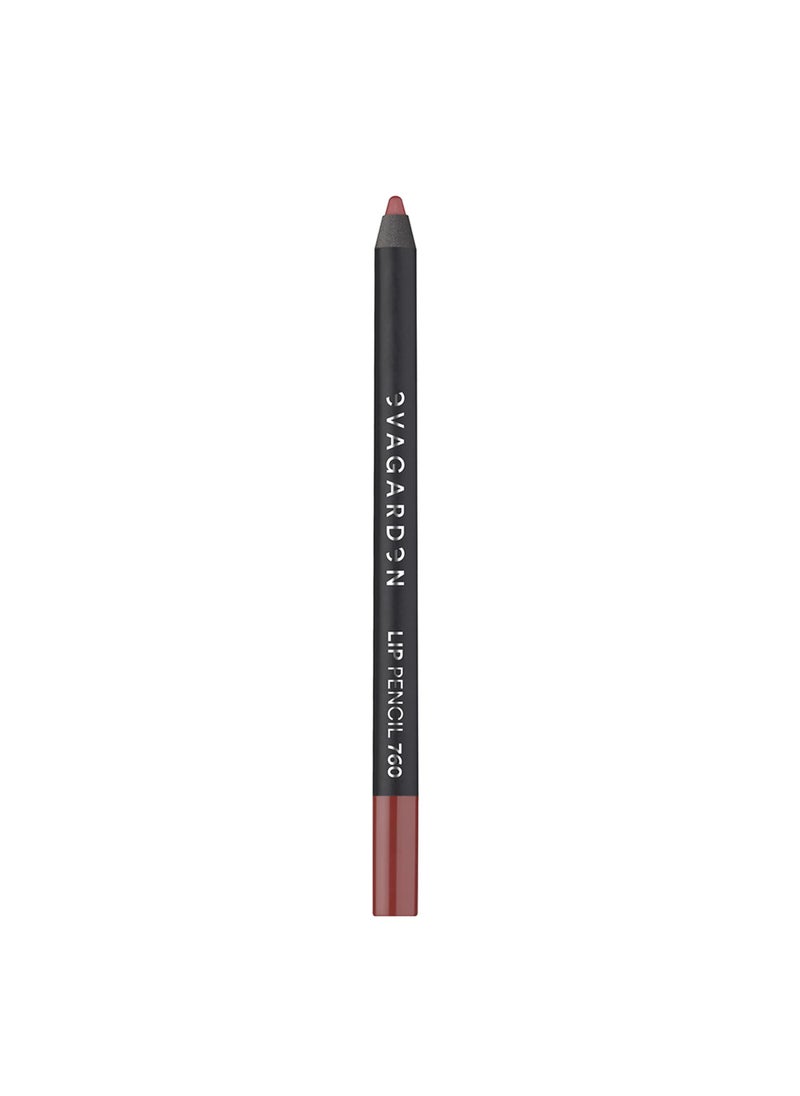 EVAGARDEN Superlast Lip Pencil - Long-Lasting and Semi-Permanent - Essential for Defining and Enhancing - Maintains Grip of Other Formulas - No-Transfer Color - 760 Orange Brownie - 0.07 oz