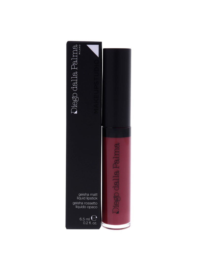 Diego dalla Palma Makeupstudio Geisha Matt Liquid Lipstick - Incredibly Creamy Texture - Non-Dusty Matte Finish - Soft And Luscious Lips - Hyper-Velvety And Intense Color - 11 Anime Rose - 0.2 Oz