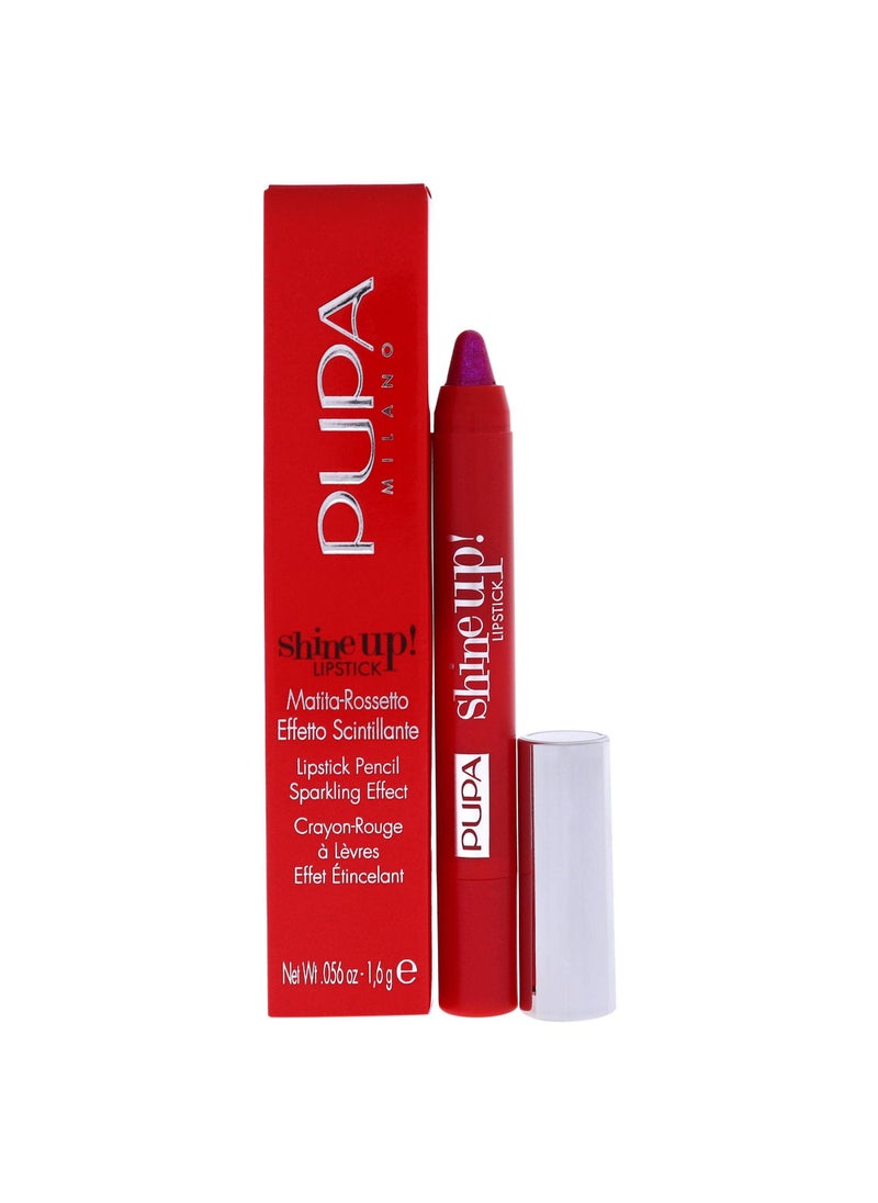 Pupa Shine Up! Lipstick - 007 Be Hot Be Pink Milano for Women - 0.056 oz Lipstick