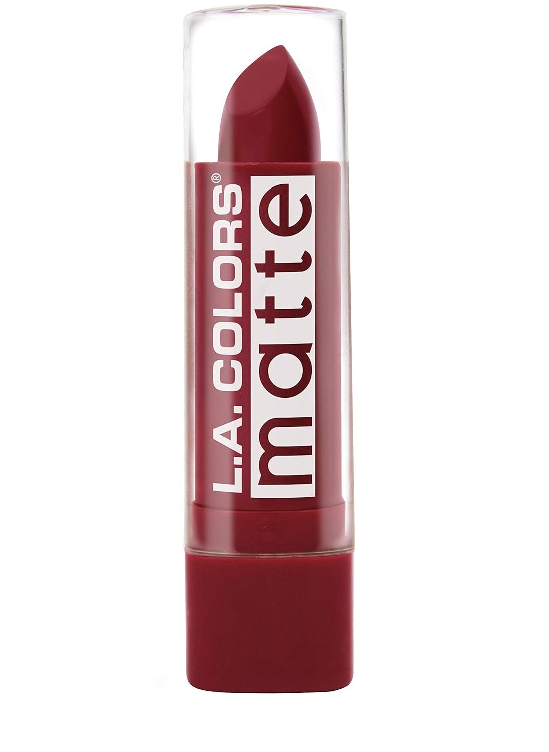 L.A. COLORS Matte Lip Color, Relentless Red CML514