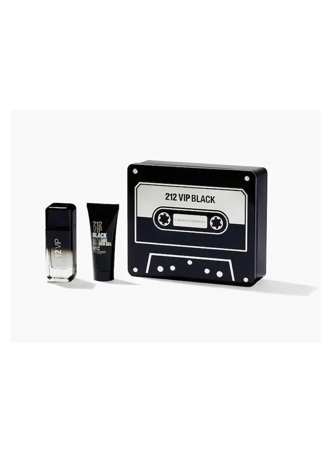 212 Vip Black Edp Men Set 100ml